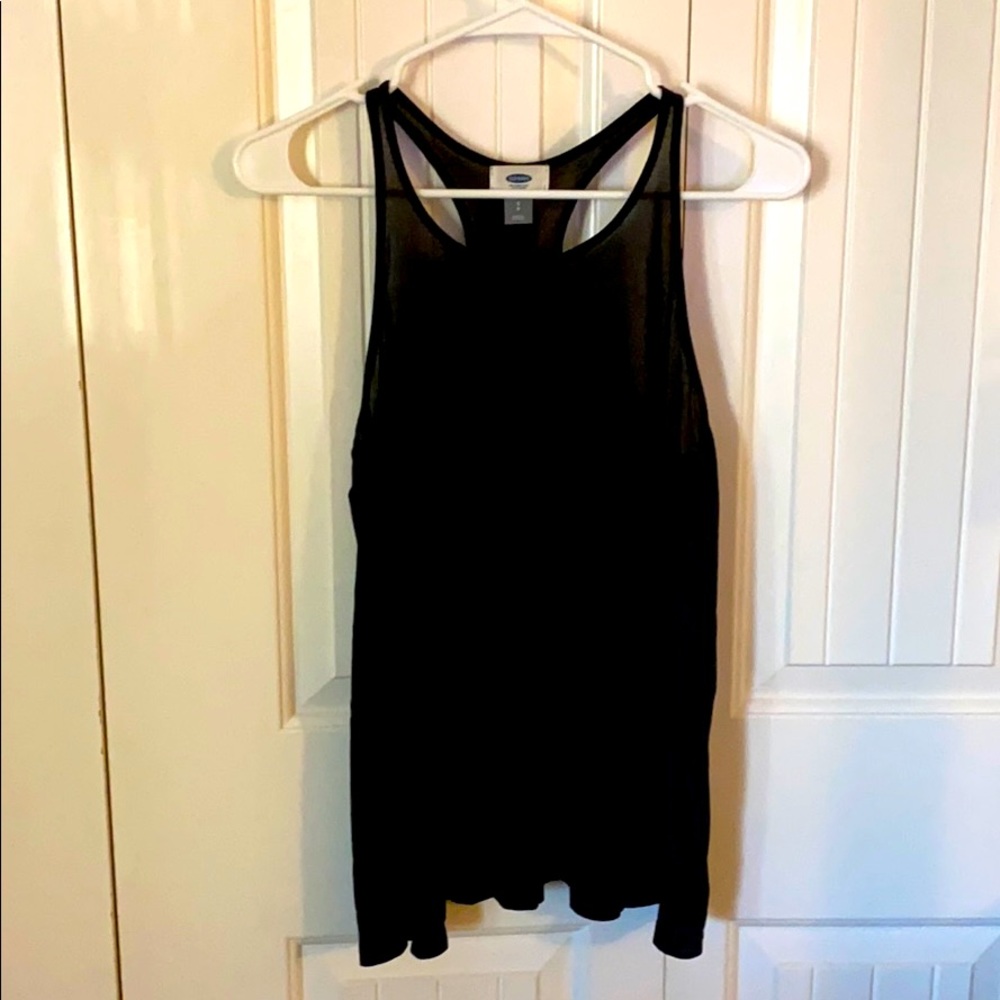 Racer back flowy tank top